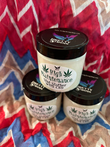 High Maintenance Patchouli Body Butter with CBD