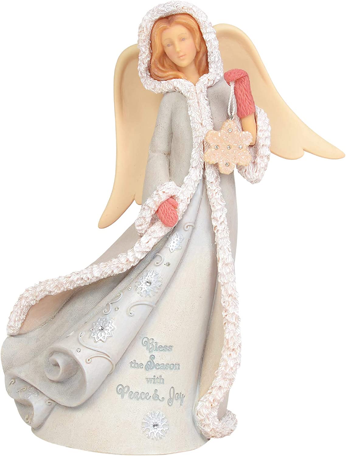 Peace & Joy Angel Figurine