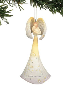 Peace & Love Ornament