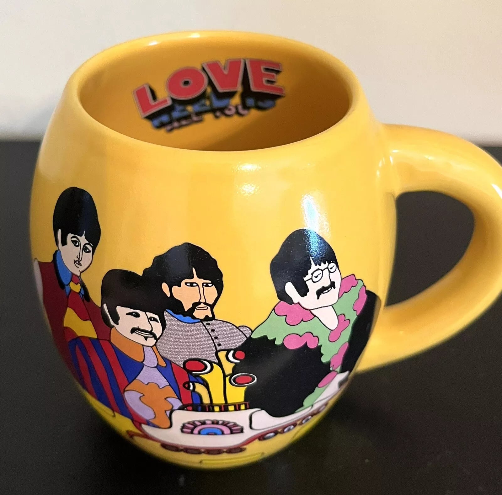 Beatles Yellow Submarine Coffee Mug