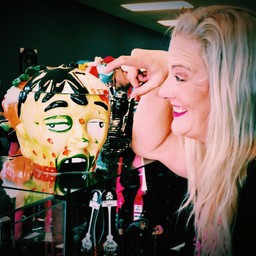 Zombie Head Cookie Jar