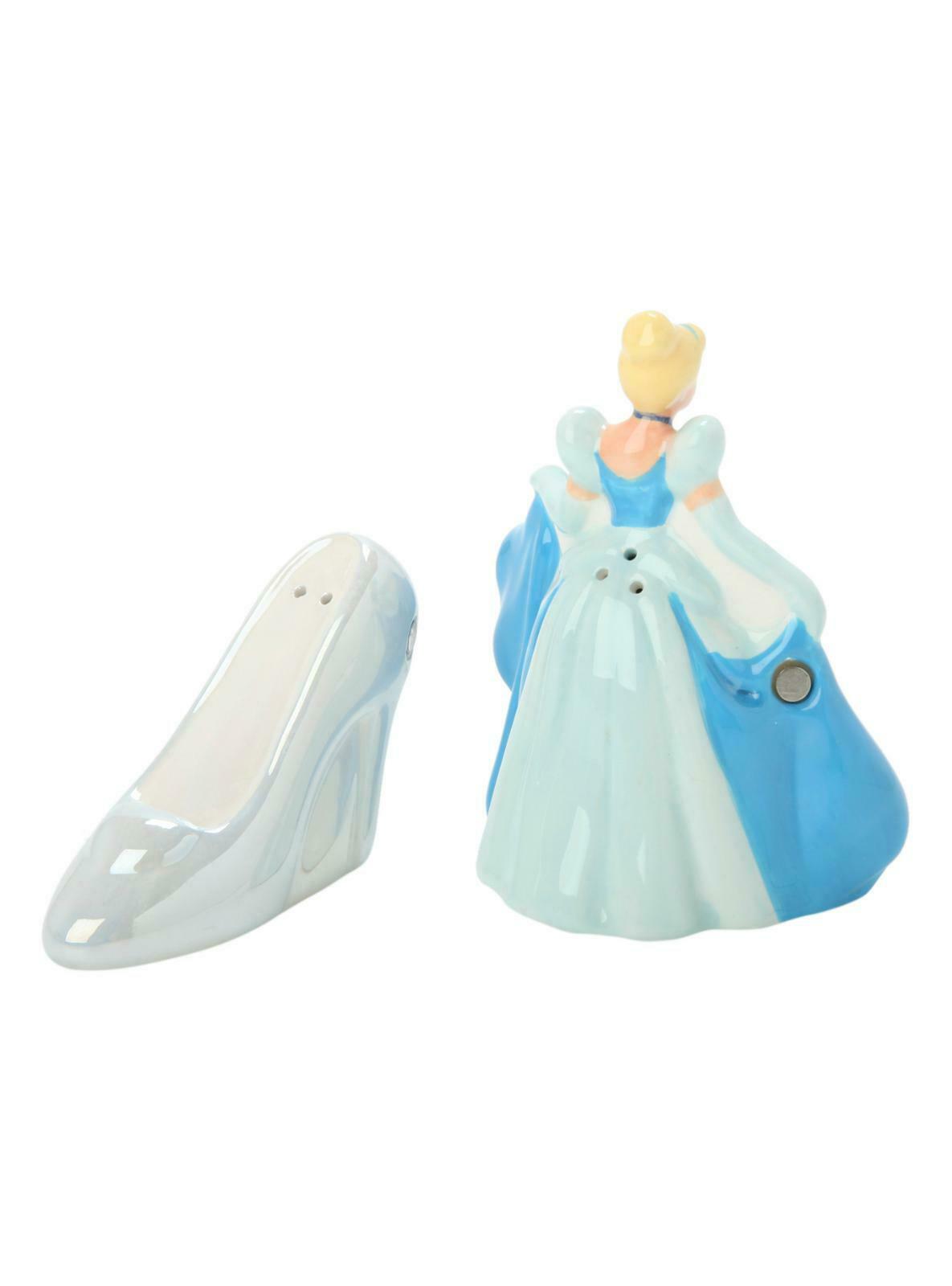 Disney's Cinderella & Slipper Salt & Pepper Shakers