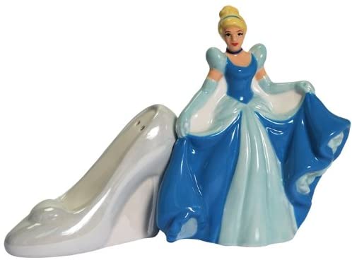 Disney's Cinderella & Slipper Salt & Pepper Shakers