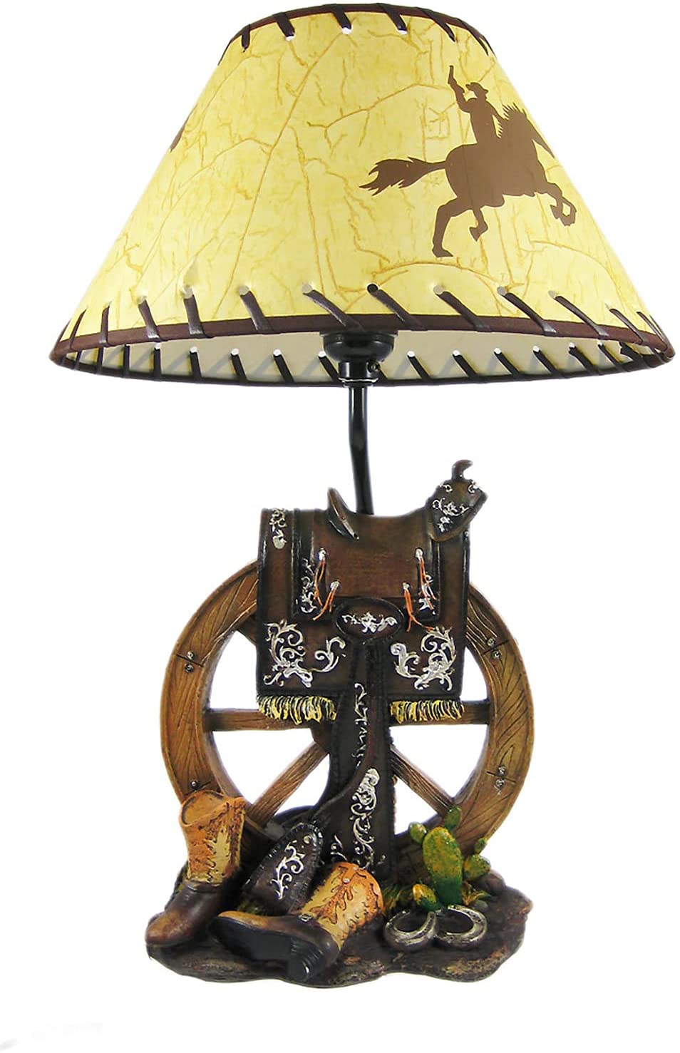 Western Cowboy Lamp