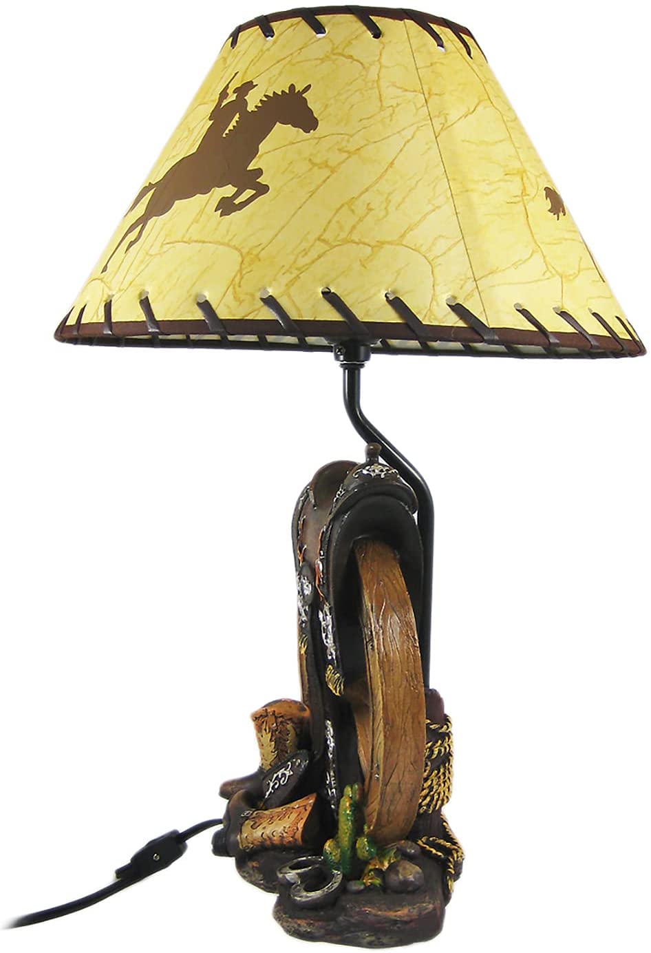 Western Cowboy Lamp