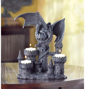 Dragon Castle Candle Holder