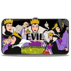 Disney Evil Queen Collage Hinged Wallet
