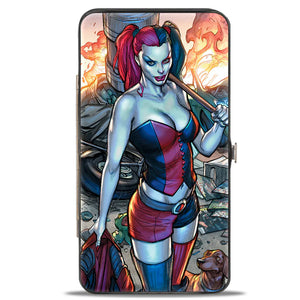 DC Comic's Harley Quinn Hinged Wallet