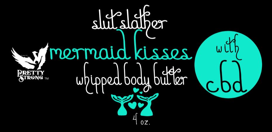 Mermaid Kisses Warrior Whip with CBD