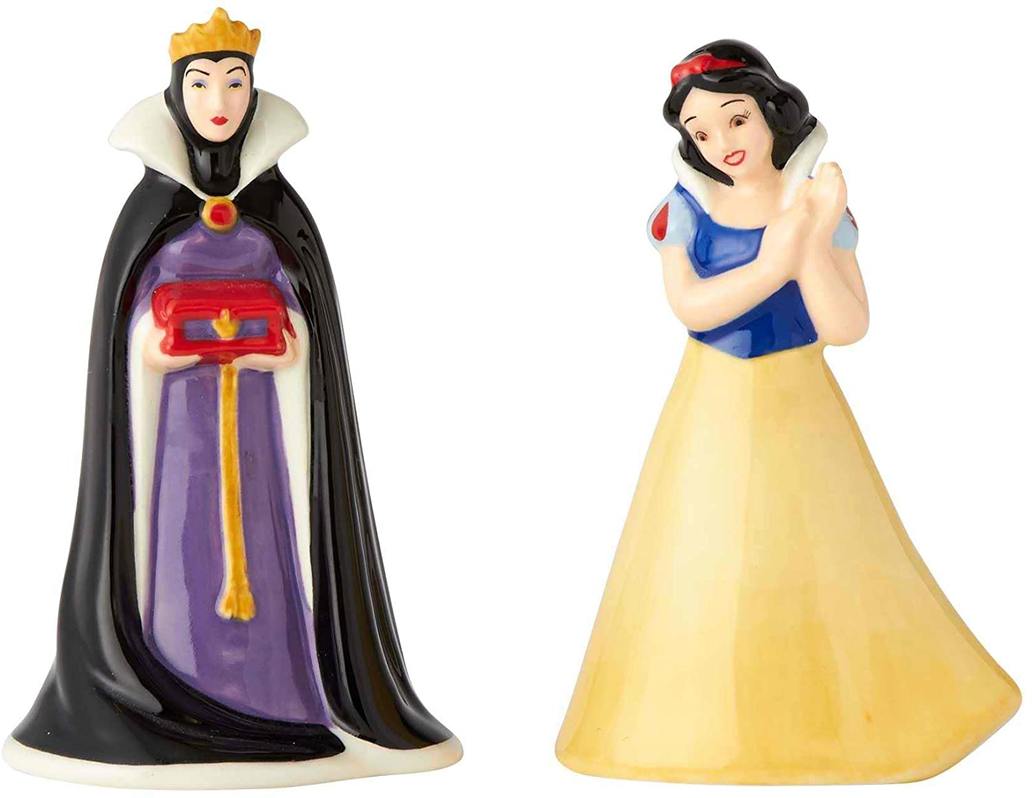 Disney's Snow White and Evil Queen Salt and Pepper Shakers