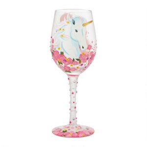 Unicorn Wine Glass