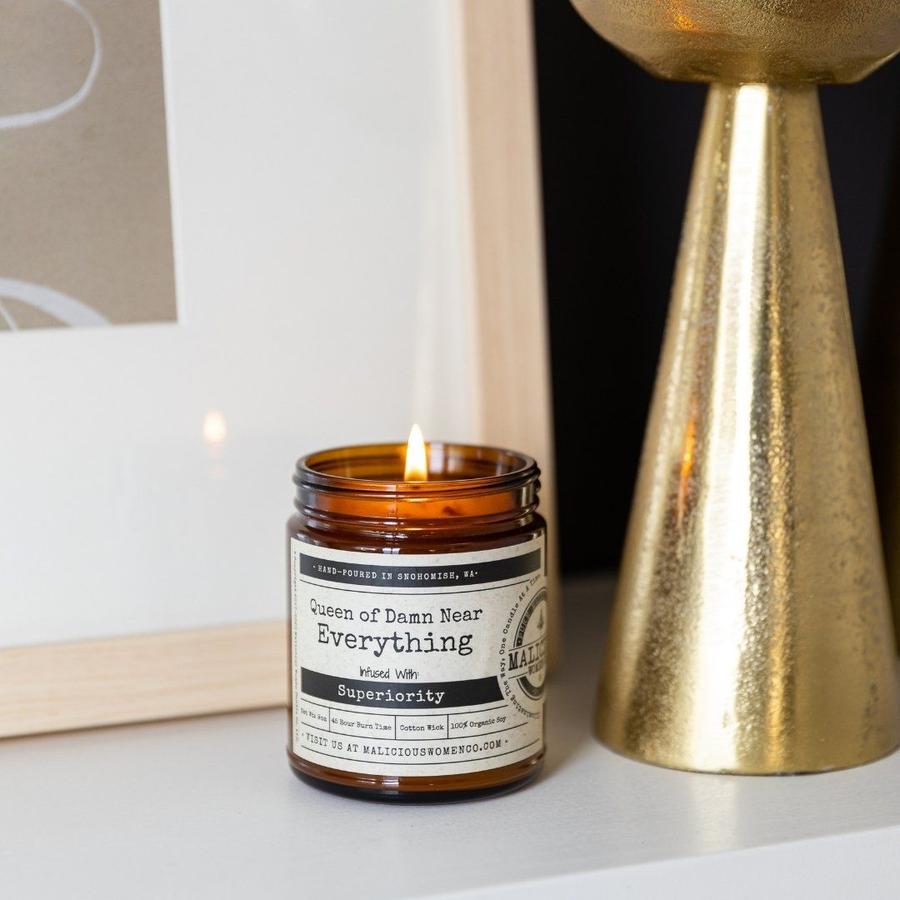 Queen of Damn Near Everything Candle
