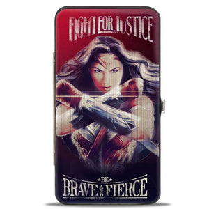 DC Comics Wonder Woman Brave & Fierce Hinged Wallet