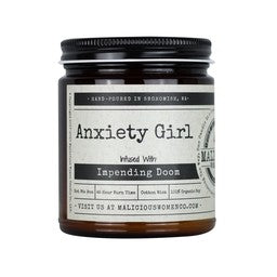 Anxiety Girl Candle