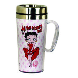 Betty Boop Brains Travel Mug
