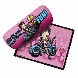 Betty Boop Biker Sunglasses Case