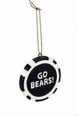 Chicago Bears Poker Chip Ornament