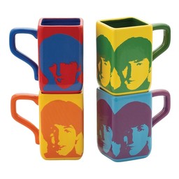Beatles Square Mug Set