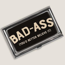Bad Ass Business Card Holder