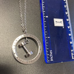 Fearless Dumbbell Necklace