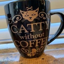 Catty Without Coffee Mug