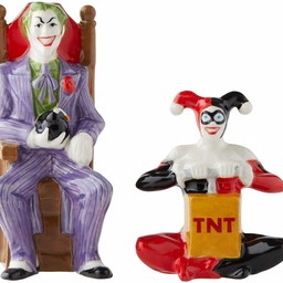 Joker & Harley Salt & Pepper Shakers