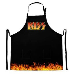 KISS Flames Apron