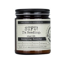 STFU! I'm Reading Candle