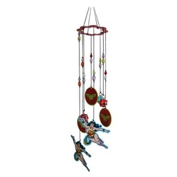 Wonder Woman Figural Metal Wind Chimes